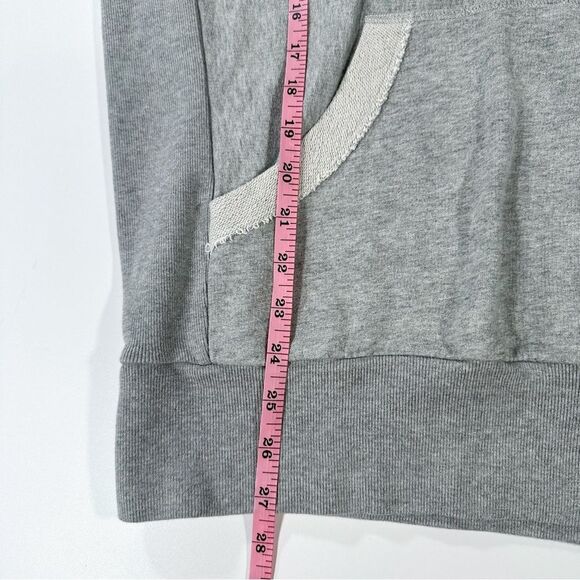 Free People Movement Womens XS Hawking Hoodie Gray Oversized Pullover Sweatshirt - Picture 12 of 14